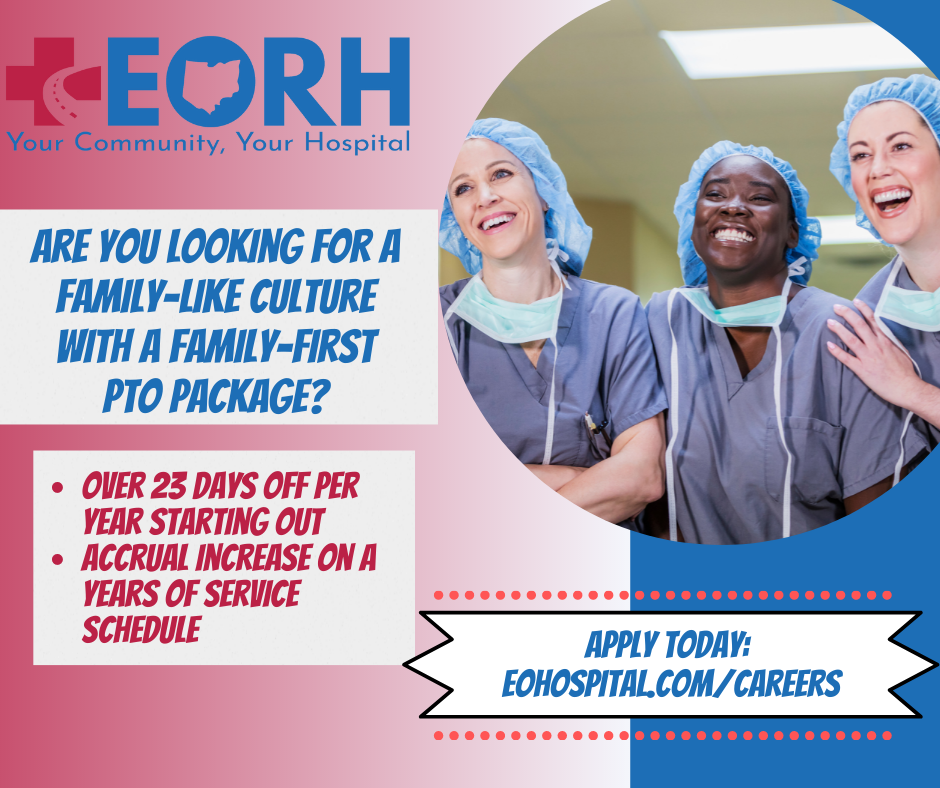 Join our EORH family, apply today!
